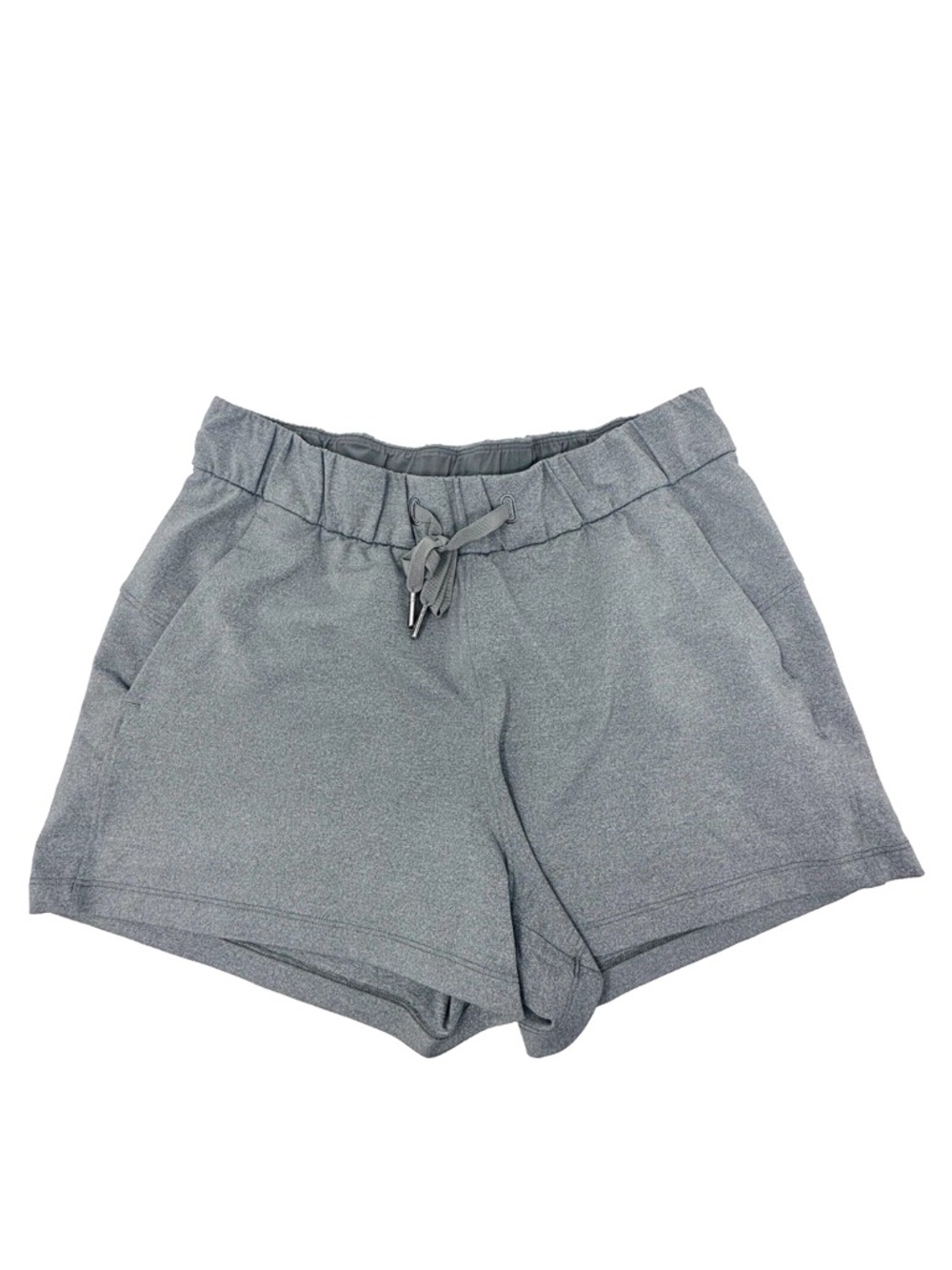 lululemon athletica Heather Gray Athletic Drawstring Shorts